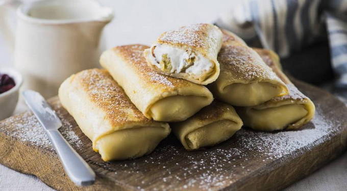 Pannkakor med keso
