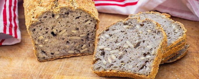Groen boekweitbrood