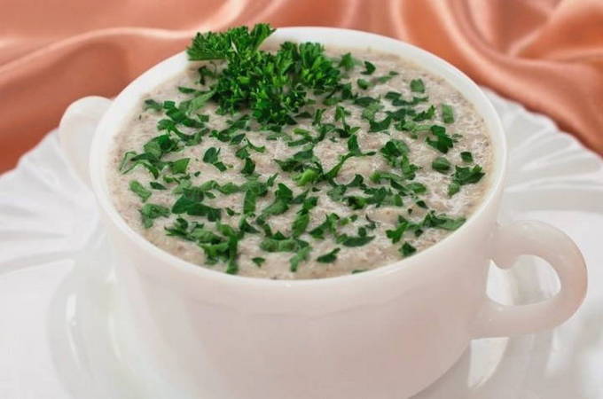 Crème van champignonsoep