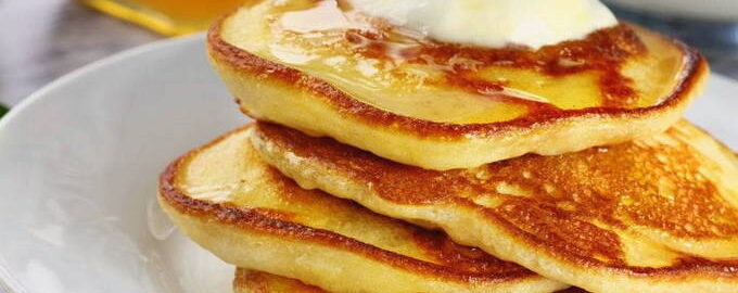 Pancakes a l'aigua