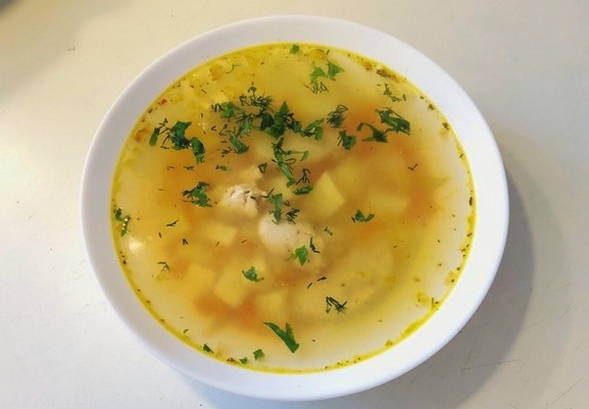 Aardappel soep