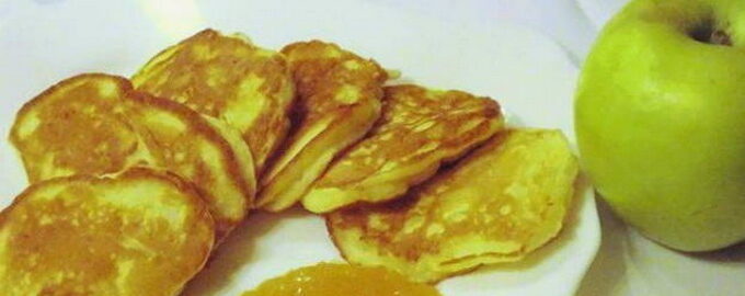 Pancakes amb pomes