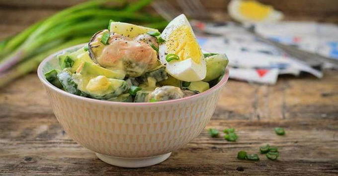 Amanida amb musclos