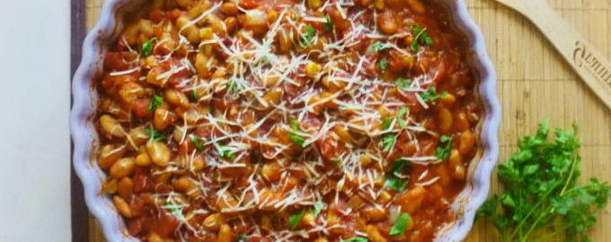 Beans sa tomato sauce