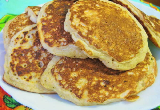 Pancakes de civada