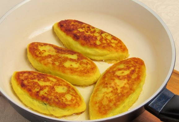 Zrazy de patata amb carn picada