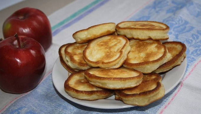 Kefirpannenkoekjes met appels