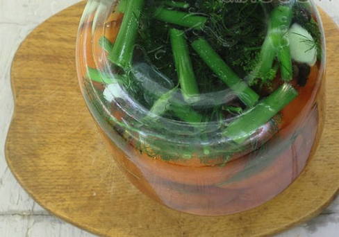 Tomaten met aspirine voor de winter