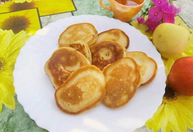 Pancakes amb pomes