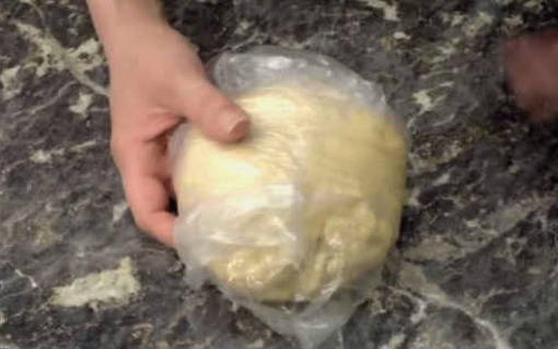 Shortbread dough
