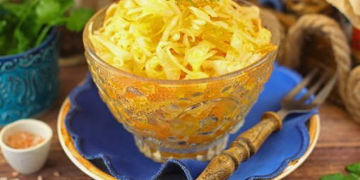 Amanida de col fresca