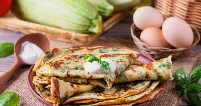 Mga pancake ng zucchini