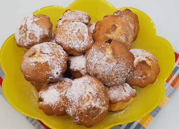 Bánh nướng với kem chua