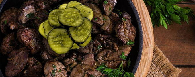 Mâncăruri din ficat de pui