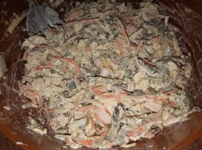 Salad rau mồng tơi