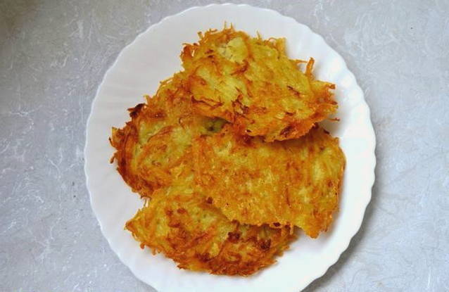 Pancakes de patata sense ous