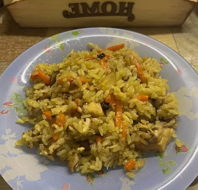 Pilaf met kip
