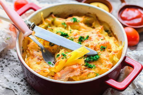Carn del capità al forn