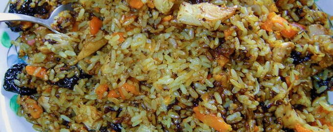 Pilaf met kip