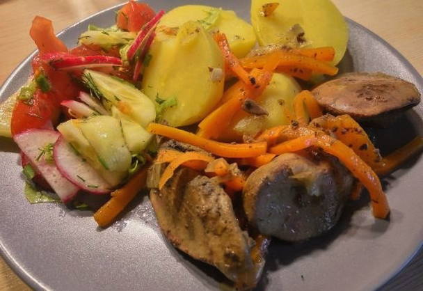 Mâncăruri din ficat de curcan