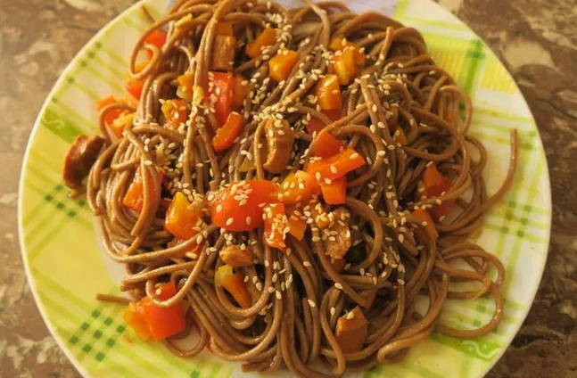 Soba noodles