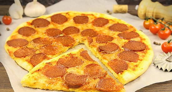 Pepperoni-pizza
