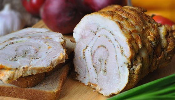 Thịt ba chỉ cuộn
