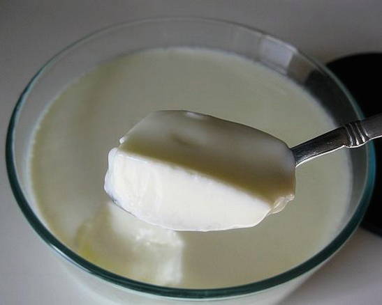 Yoghurt i en yoghurtmaskin