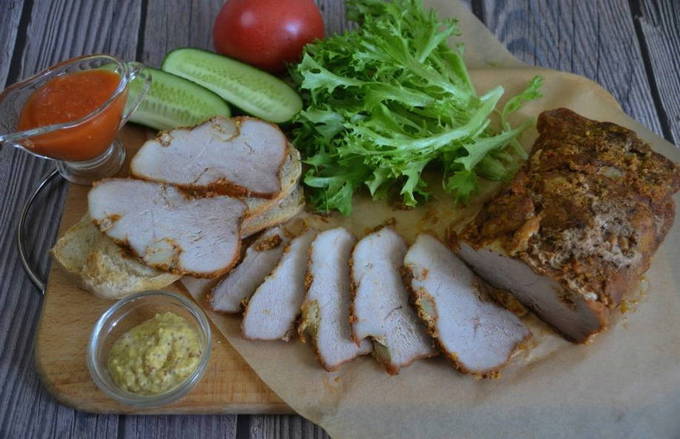 แฮมหมูในเตาอบ