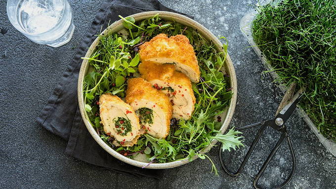 Chicken Kiev sa oven