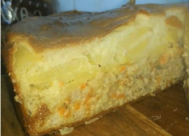 Bánh thạch nhân thịt bằm và khoai tây