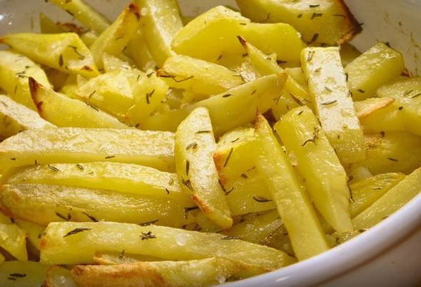Patates fregides al forn