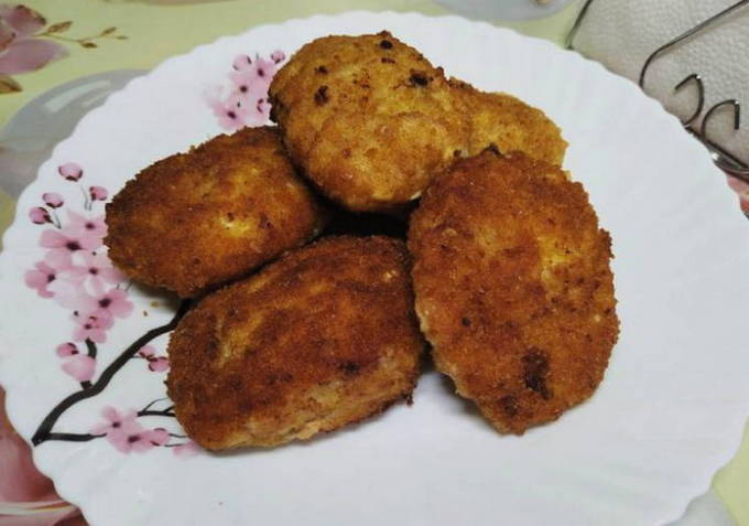 Mga cutlet na walang mga sibuyas