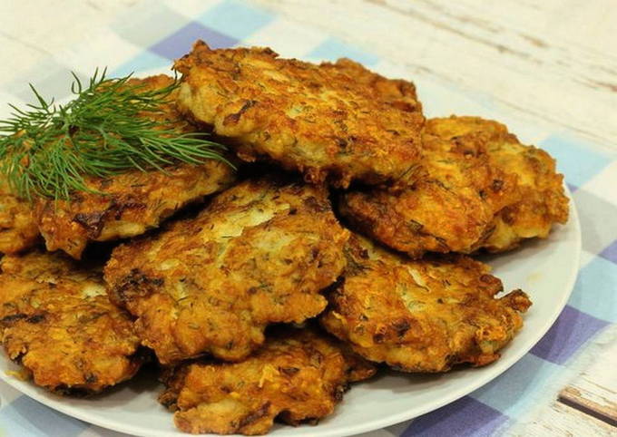 Cotlet de pui tocate cu branza