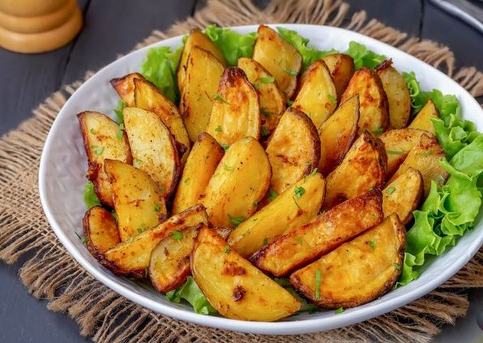 Patates en màniga al forn