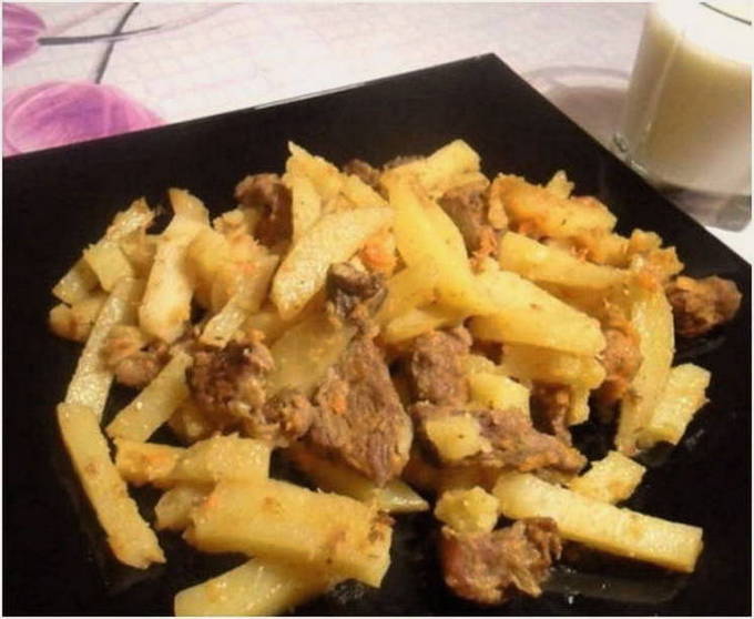 Potatis i en långsam spis