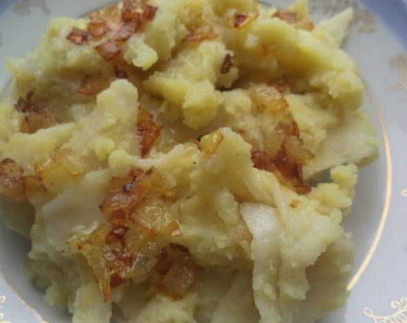 Boles de massa mandrós amb patates