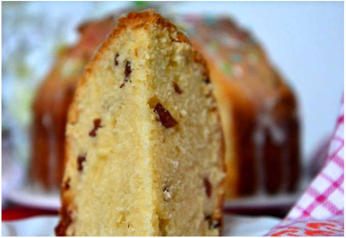 Easter cake na walang lebadura