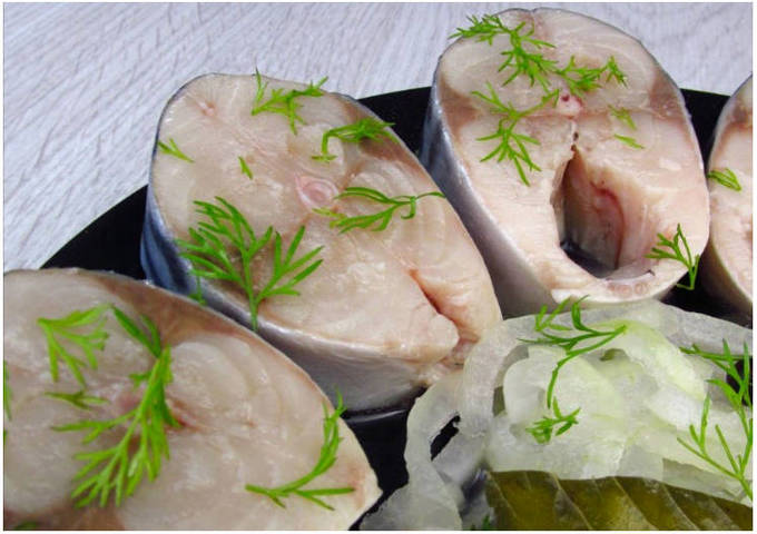 Cá thu muối nhẹ