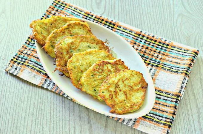 Creps de patata i carbassó