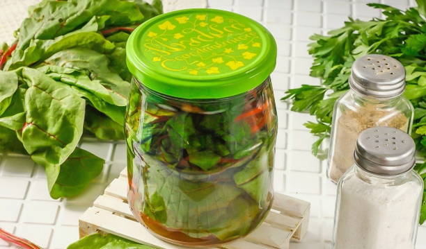 Beet tops para sa taglamig