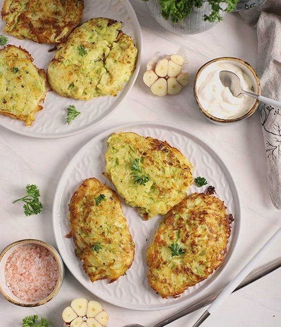 Zucchini pannkakor