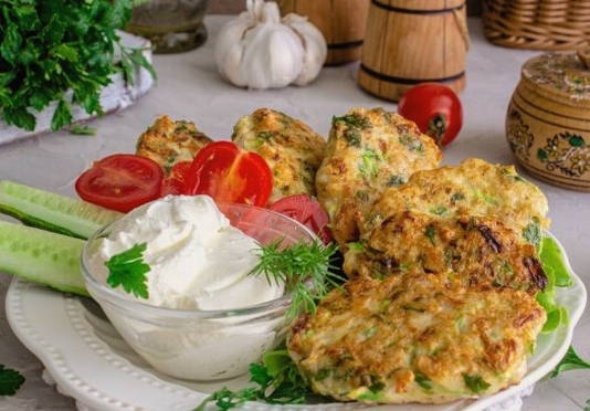 Zucchini kotletter