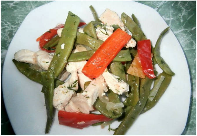 Green bean salad