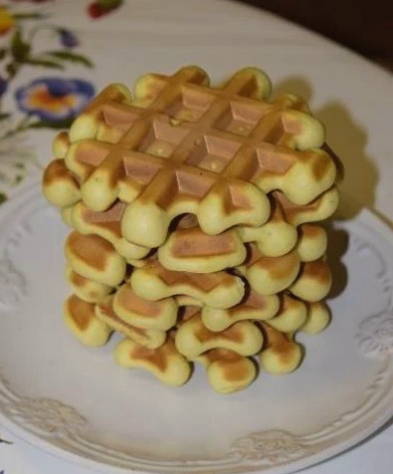 Vafe într-un cuptor multiplu