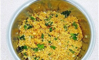 Trộn kỹ khối lượng.