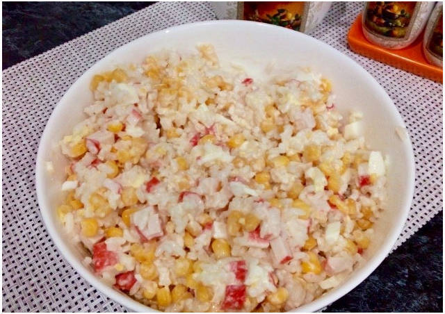 Krabbsallad