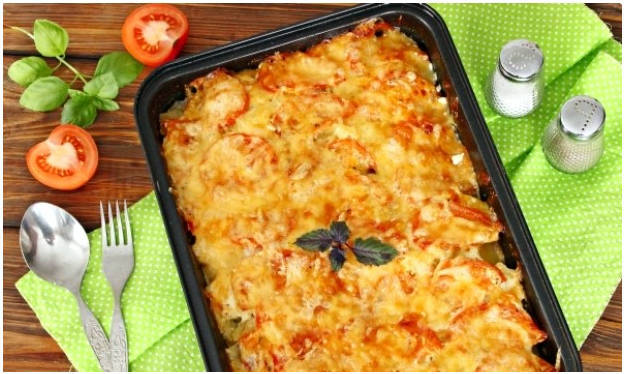 Carn de porc amb patates al forn
