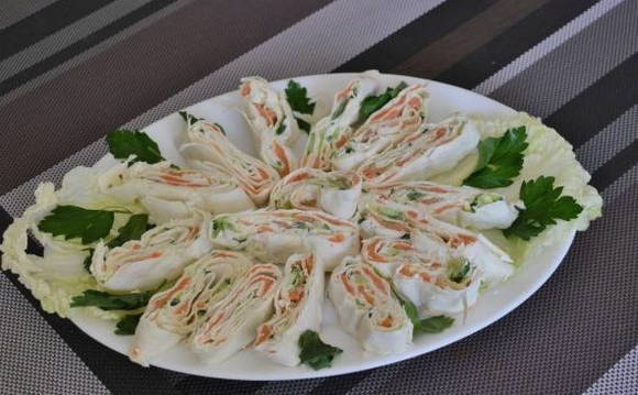Lavash med fyllning
