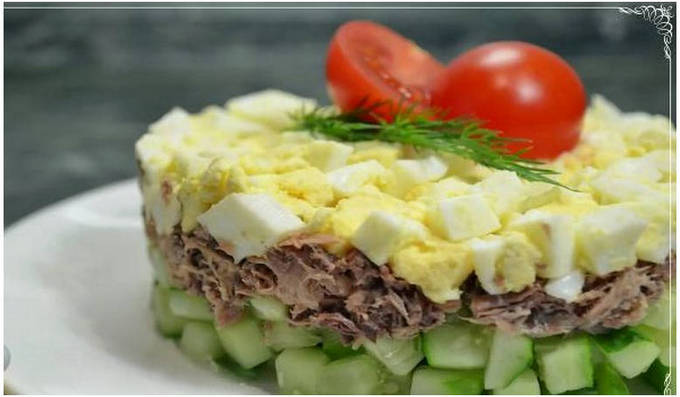 Salade met tonijn